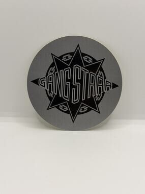 Rare Original Hip-Hop Sticker Gang Starr Size 4”x4” Promo Guru DJ Premier 1999